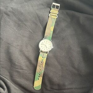 TIMEX INDIGLO Watch 30M Unisex with Nylon Strap
